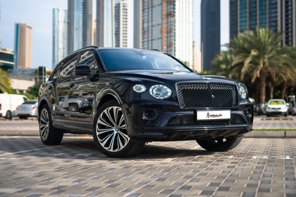 Bentley Bentayga side