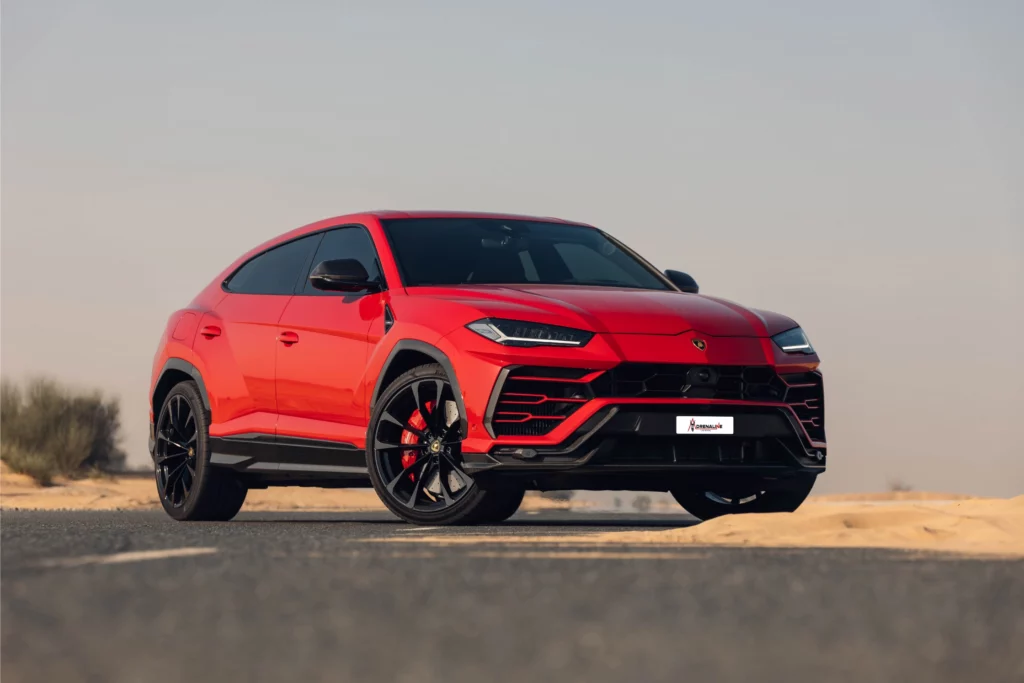 Lamborghini Urus Red Front image