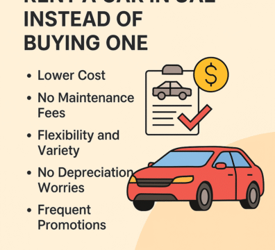 Top Reasons to Rent a Car in UAE Instead of Buying One